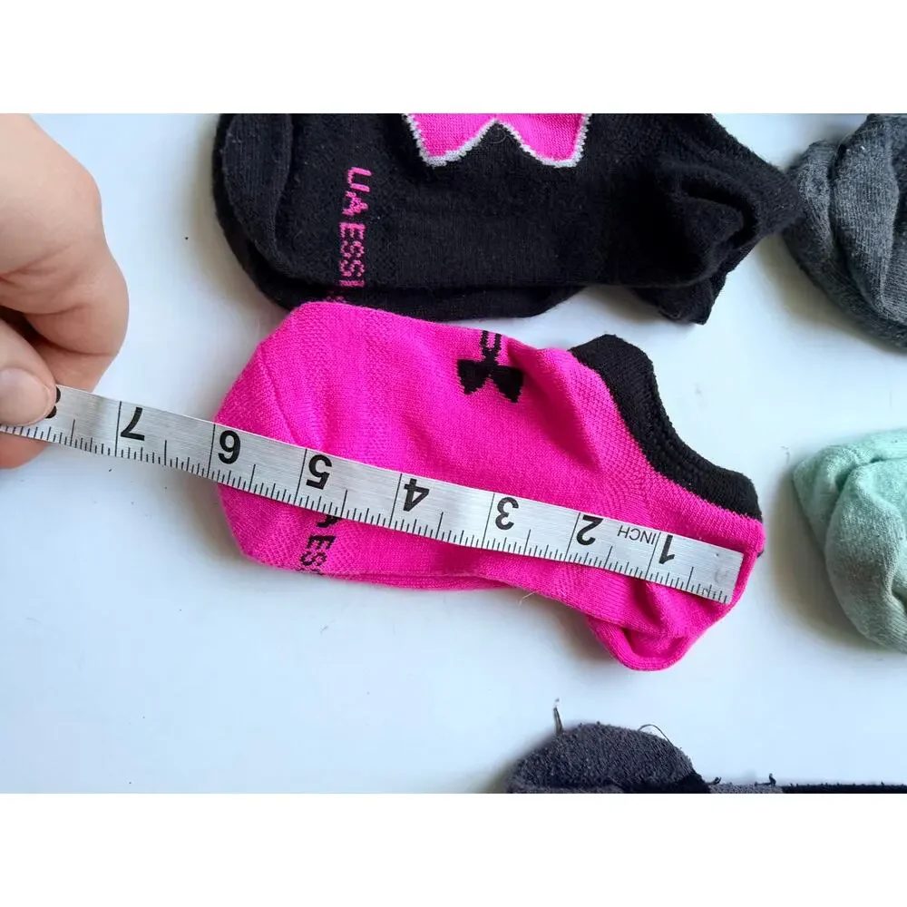 Under Armour Girl's Socks Bundle - 6 Pairs!